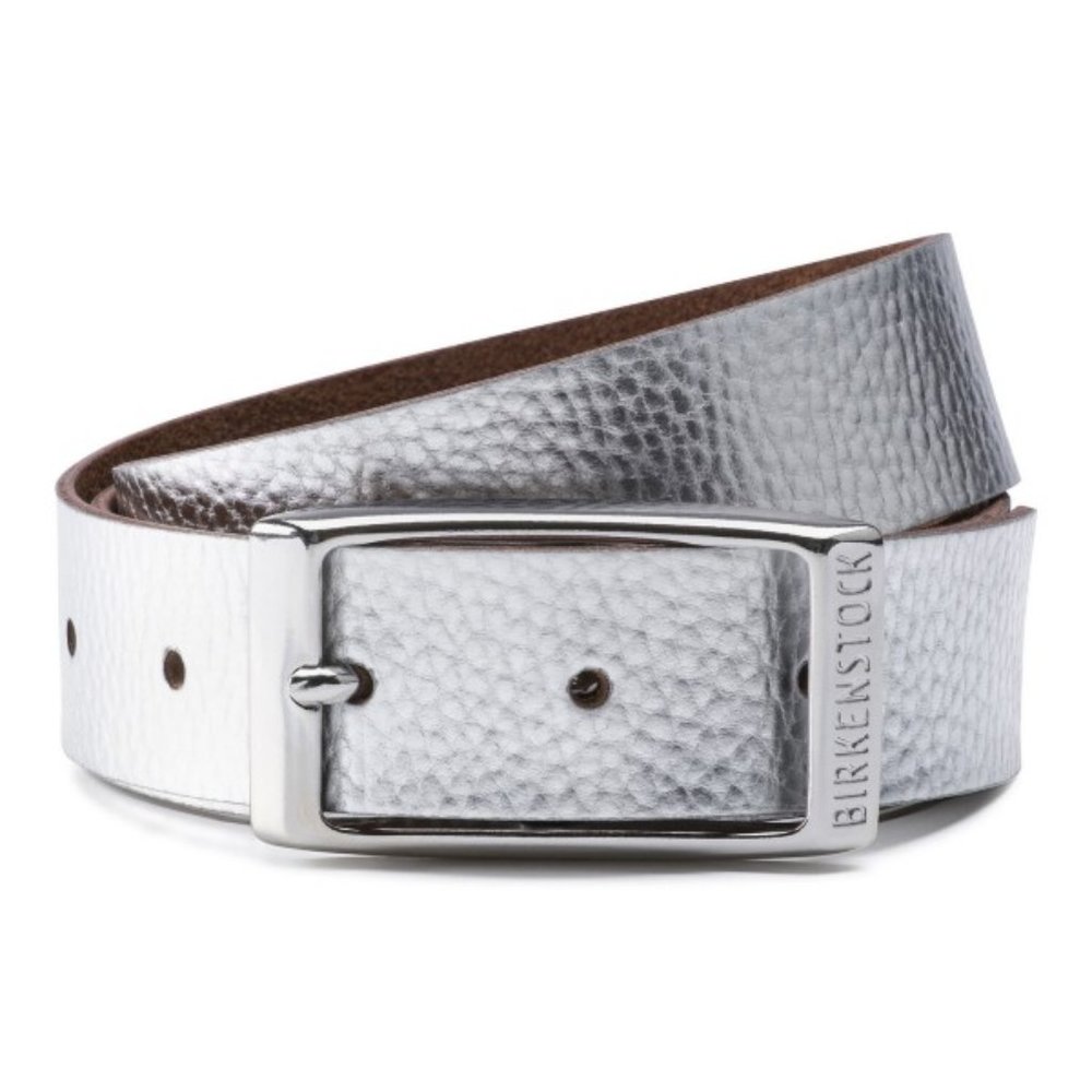 Birkenstock Illinois Metallic Leather Belt 30